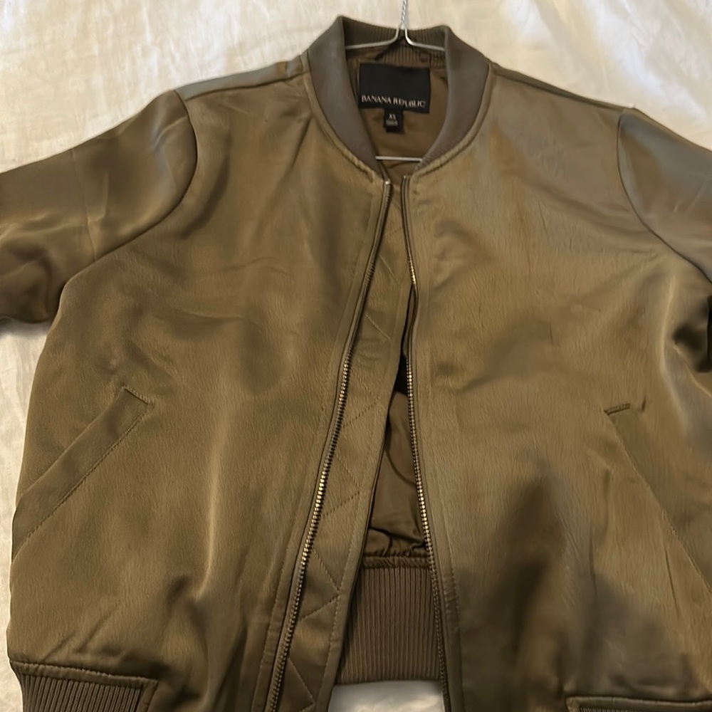 Banana Republic bomber jacket
